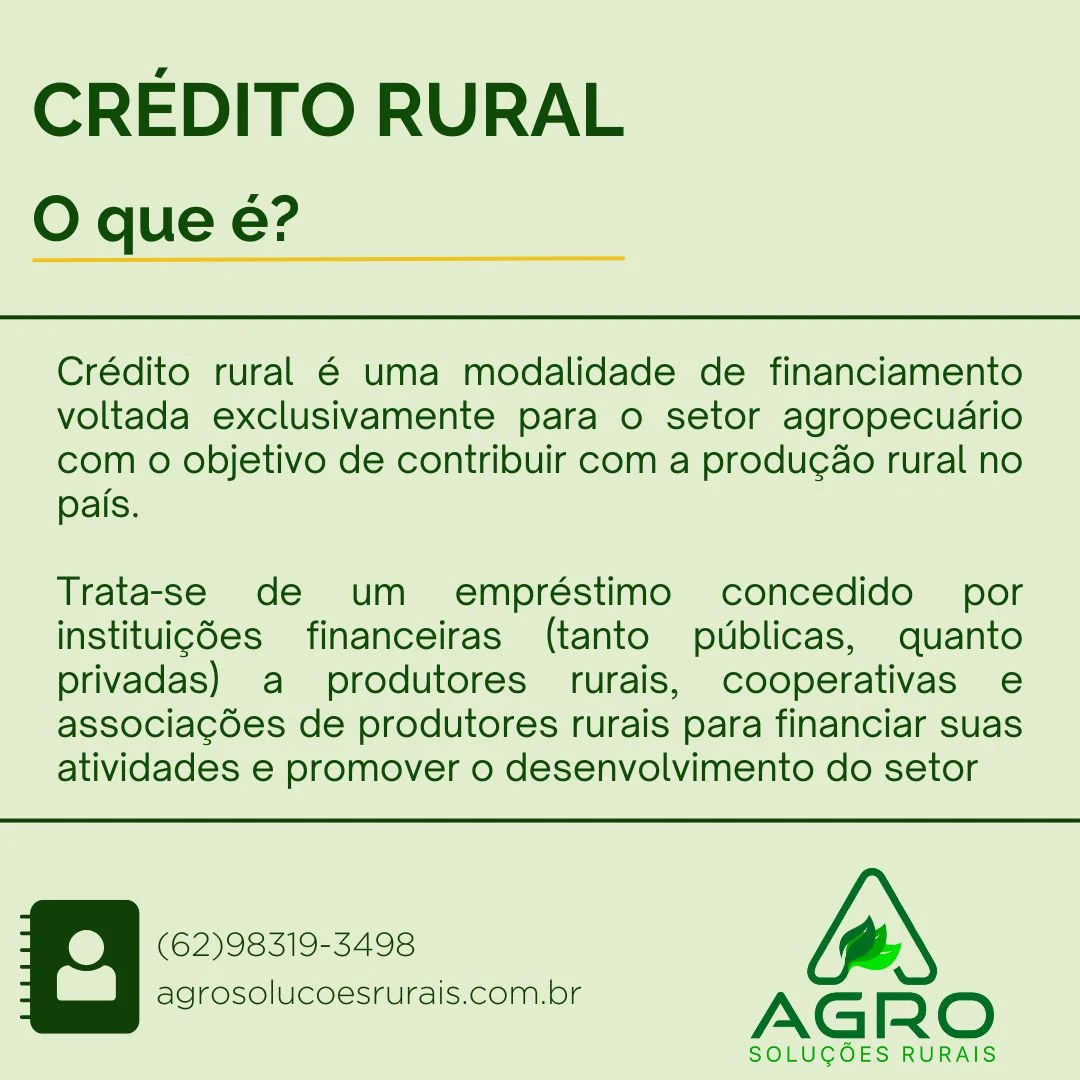 Consultoria para financiamento rural PRONAMP